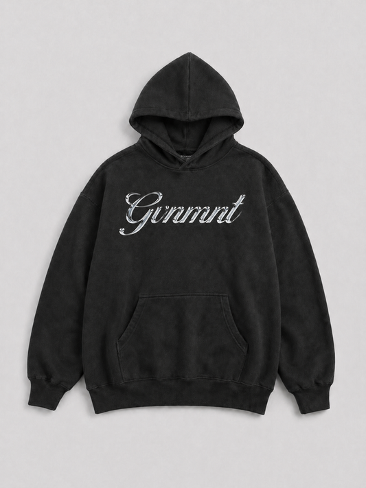 Chrome Signature Hoodie - Black