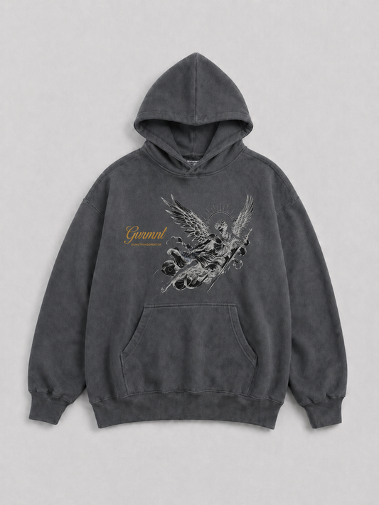 Spirit of GVNMNT Hoodie - Smoke Grey
