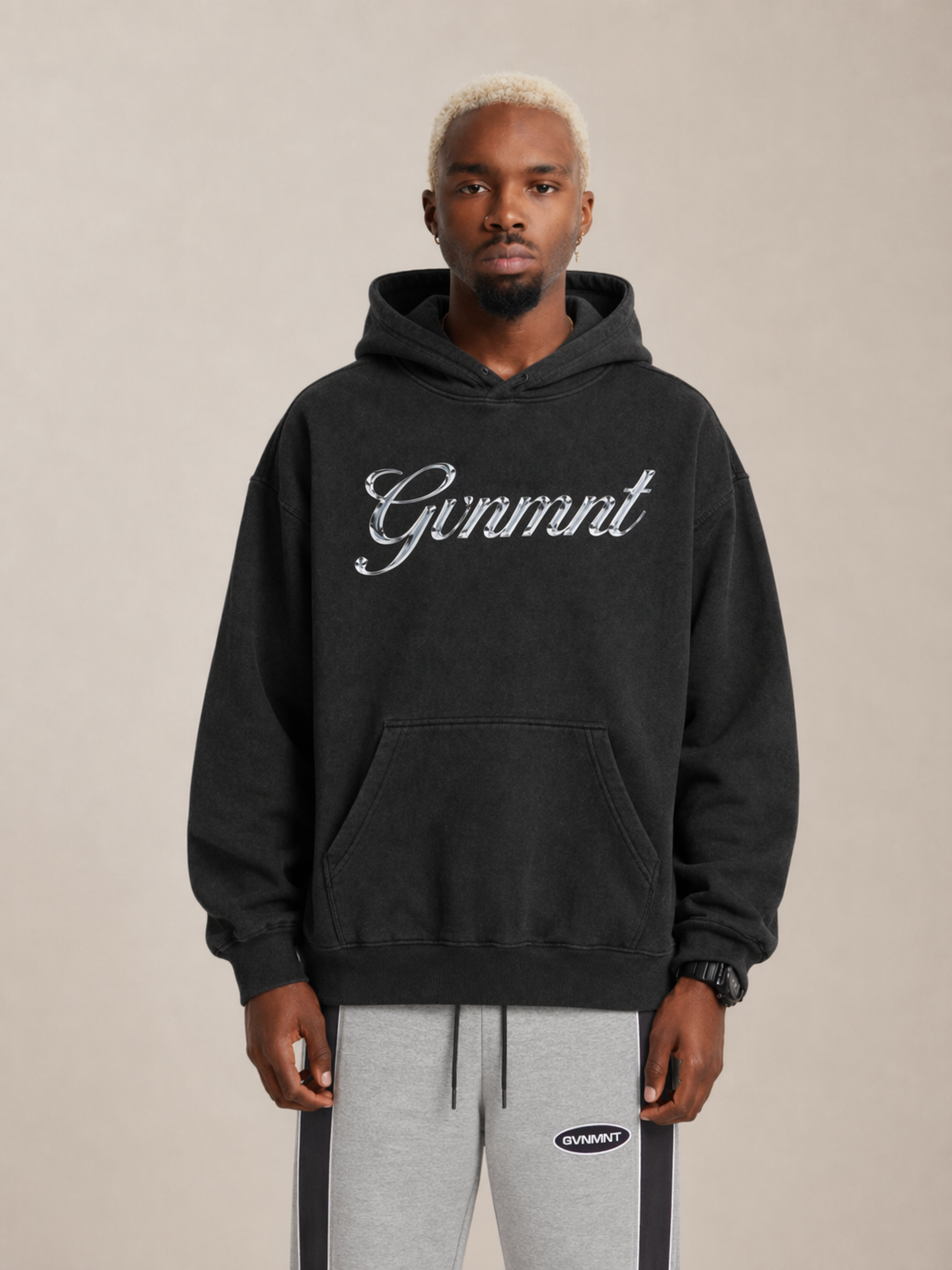 Chrome Signature Hoodie - Black