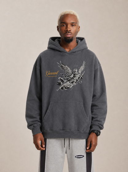 Spirit of GVNMNT Hoodie - Smoke Grey