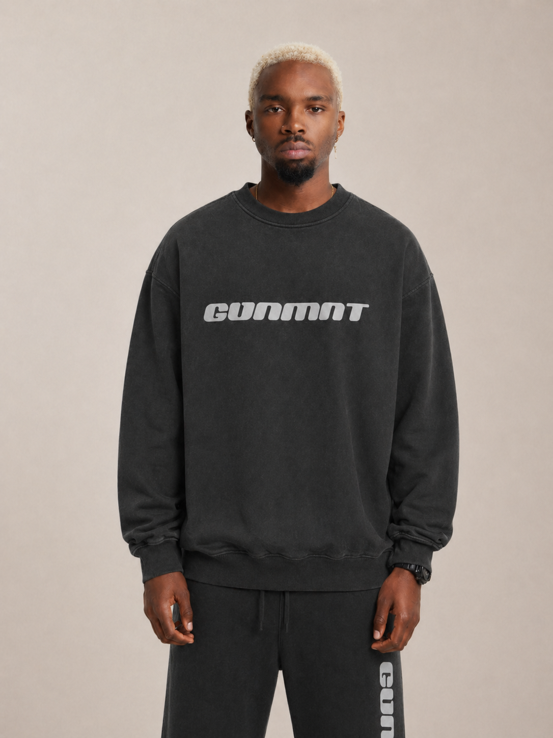 Future Proof Crewneck Sweatshirt - Faded Black