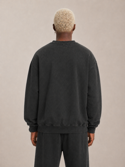 Future Proof Crewneck Sweatshirt - Faded Black