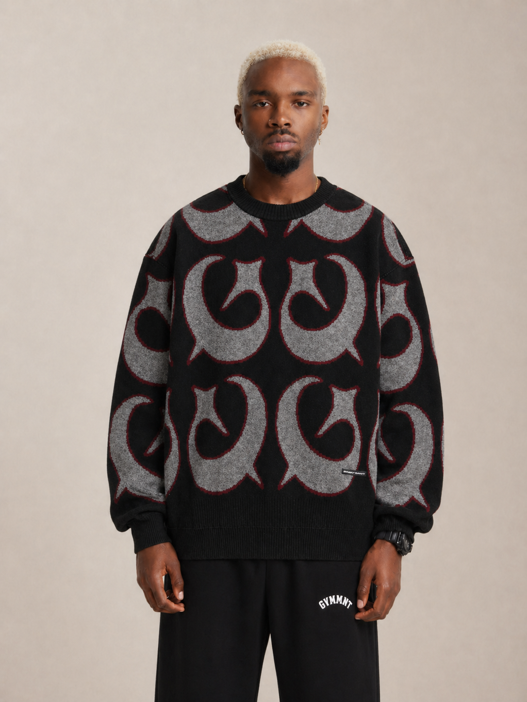 Foul Play Jacquard Knit Sweater
