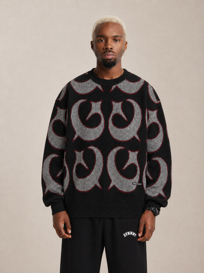 Foul Play Jacquard Knit Sweater