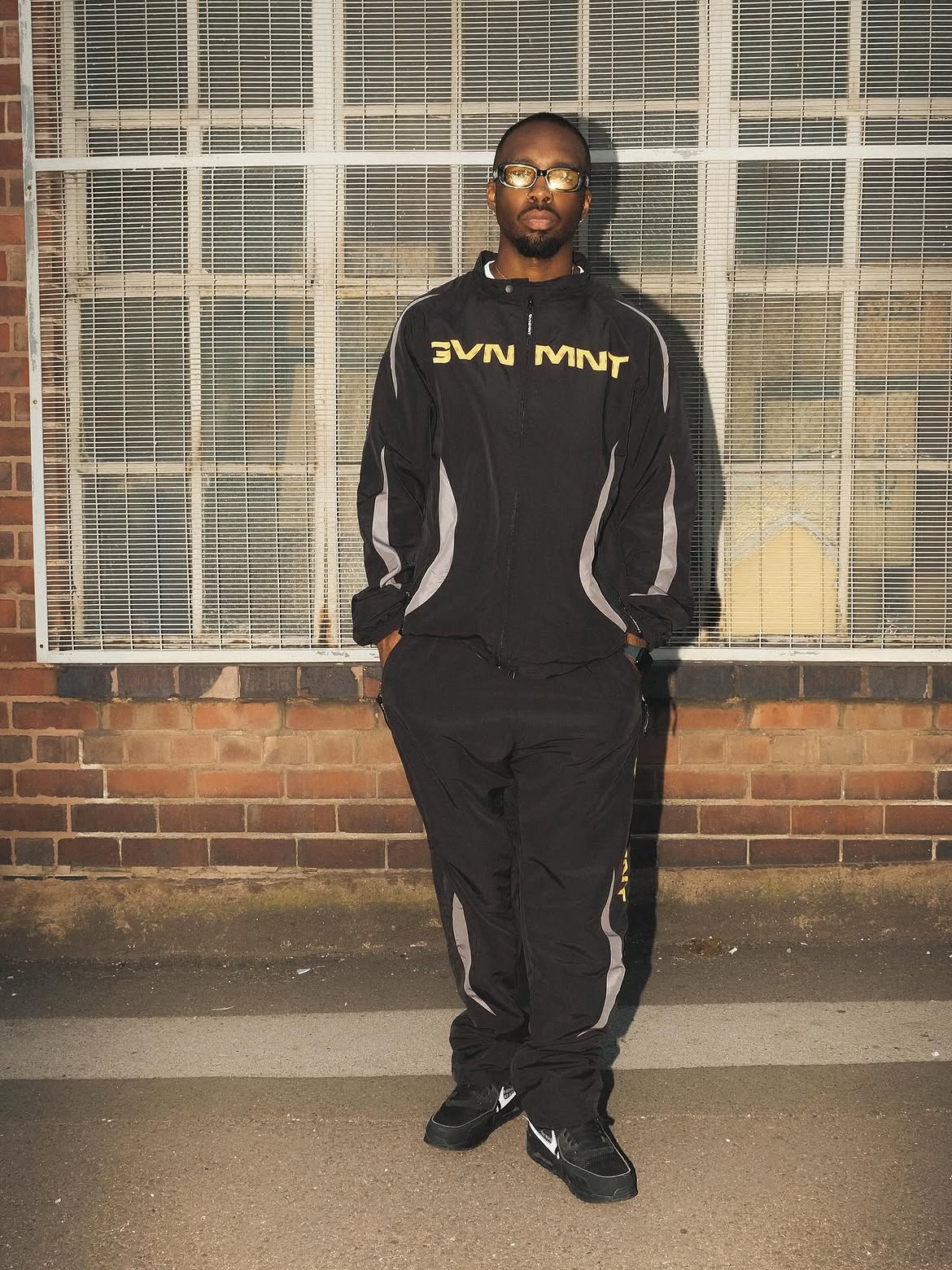 Nova Track Top - Black / Grey