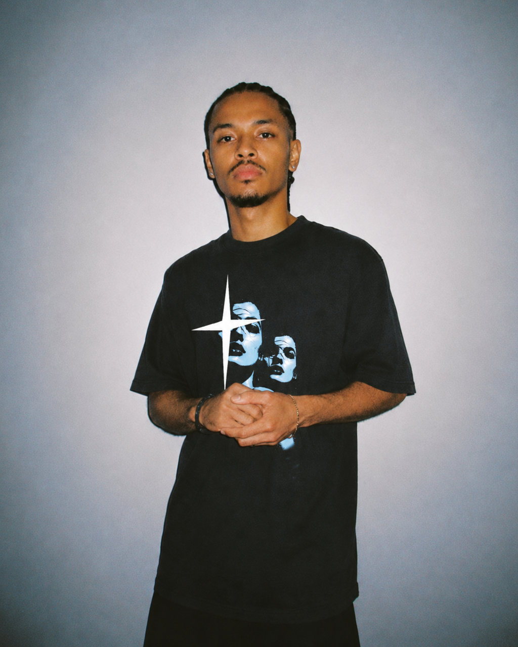 Two Face Tee - Black