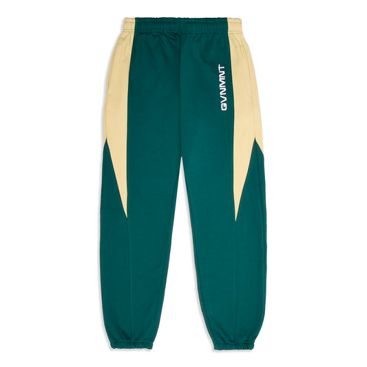 Seminal Track Bottom - Green / Cream
