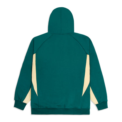 Seminal Hoodie - Green / Cream
