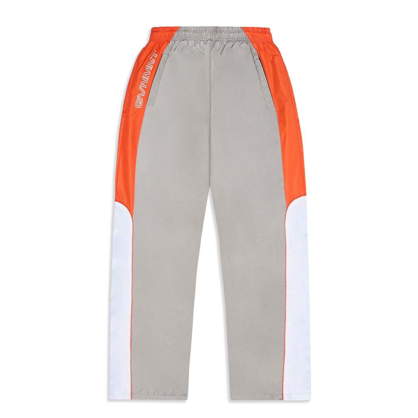 GVNMNT Techsuit Bottoms - Grey / Orange / White