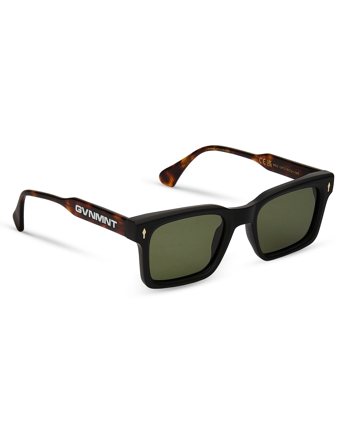 Monarch Sunglasses - Black / Tortoise shell