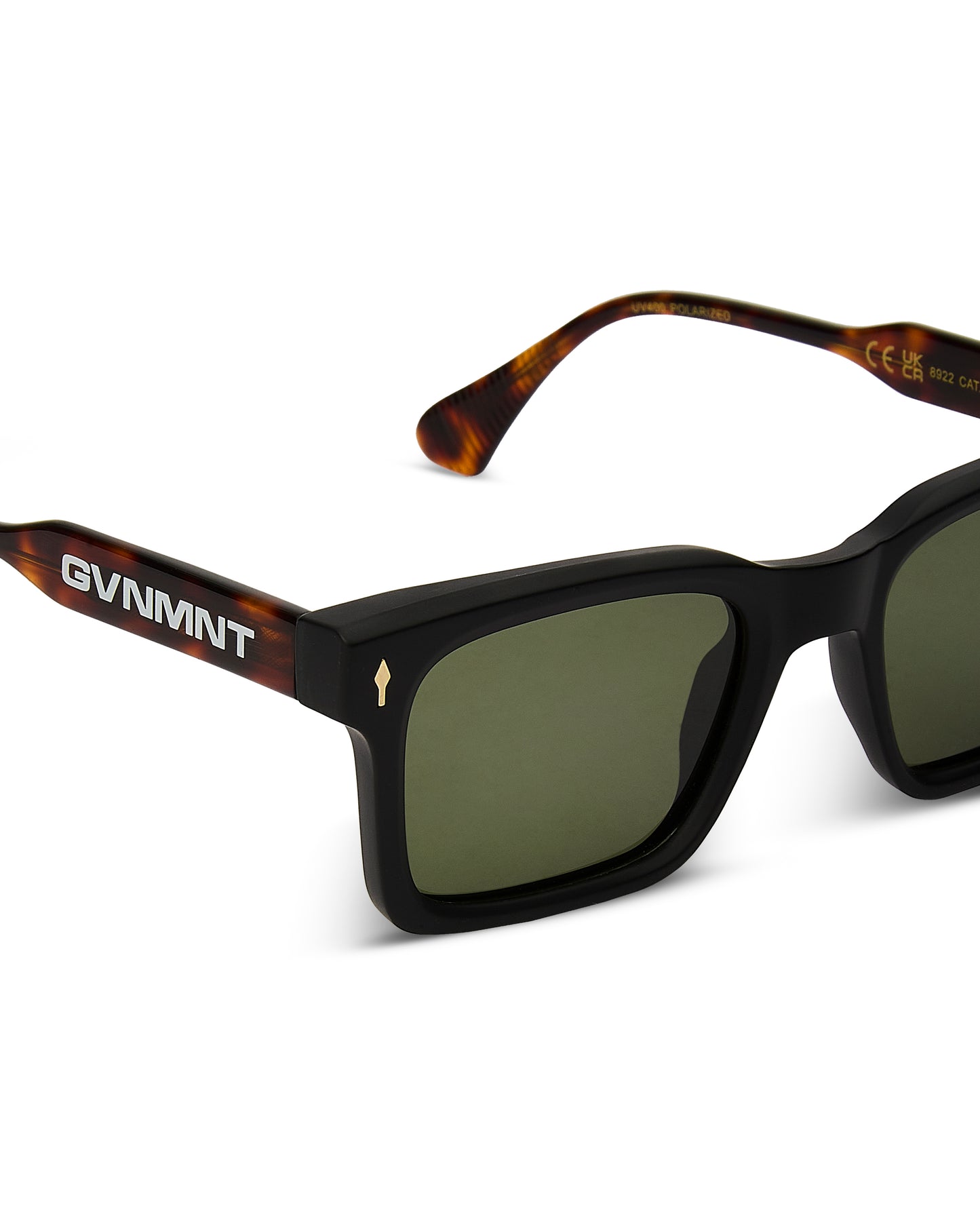 Monarch Sunglasses - Black / Tortoise shell