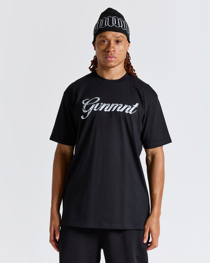 Chrome Signature Tee - Black