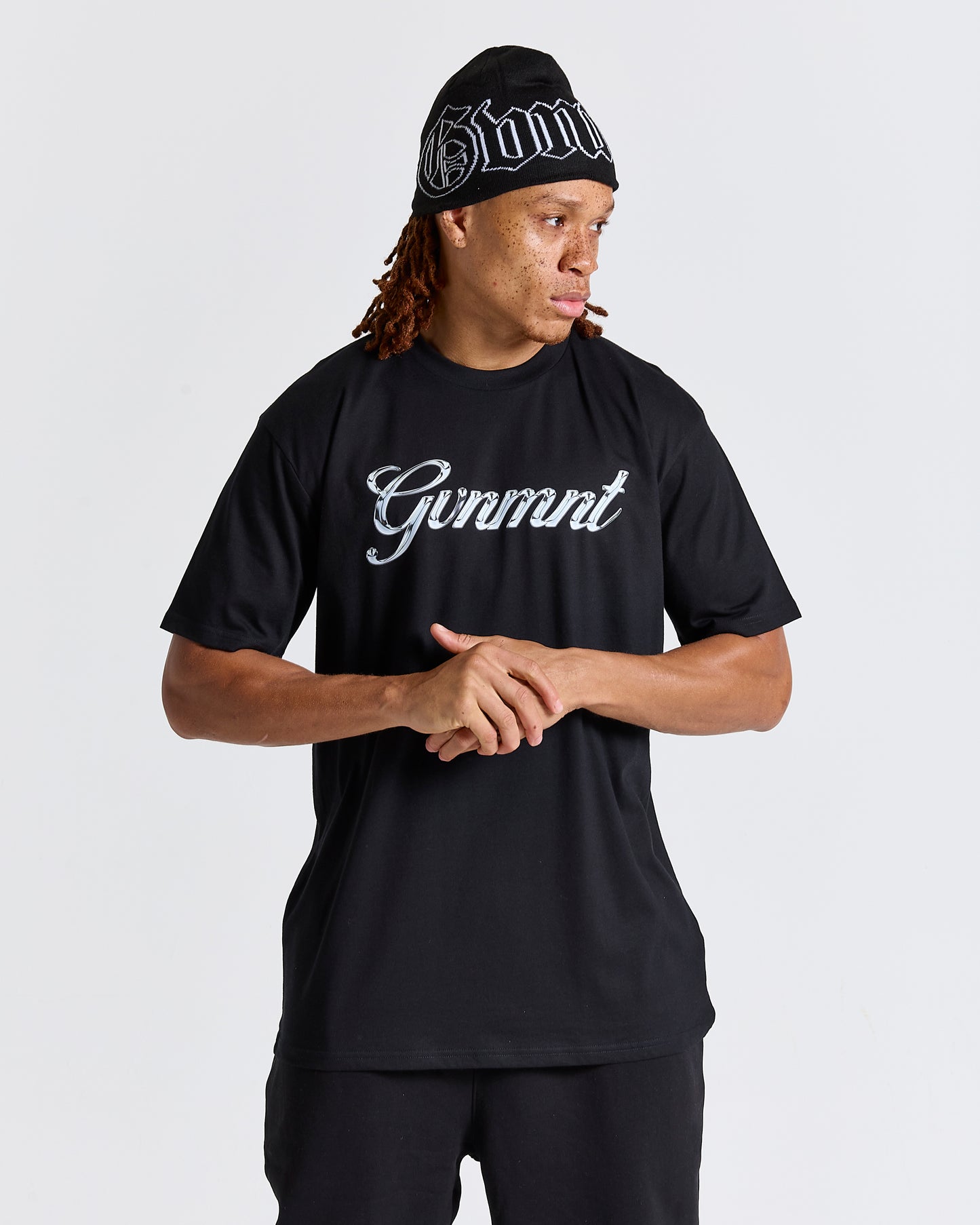 Chrome Signature Tee - Black