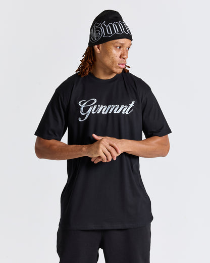 Chrome Signature Tee - Black