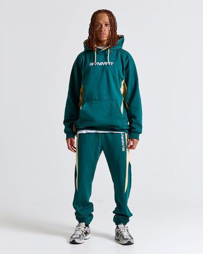Seminal Hoodie - Green / Cream