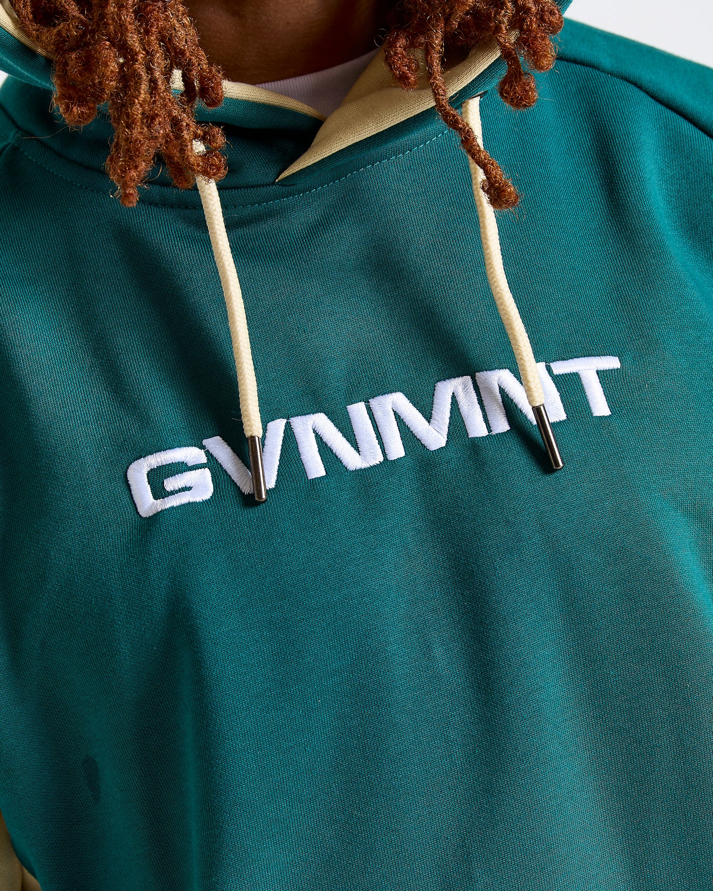 Seminal Hoodie - Green / Cream