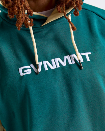 Seminal Hoodie - Green / Cream