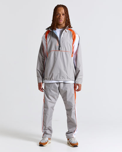 GVNMNT England Techsuit - Grey / Orange / White