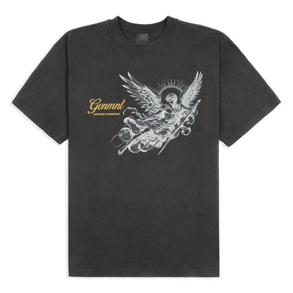 Spirit of GVNMNT Tee - Faded Black