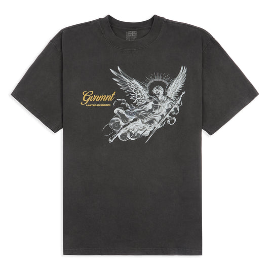Spirit of GVNMNT Tee - Faded Black