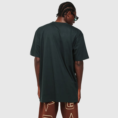 Two Face Tee - Dark Green