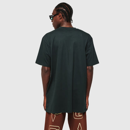 Two Face Tee - Dark Green