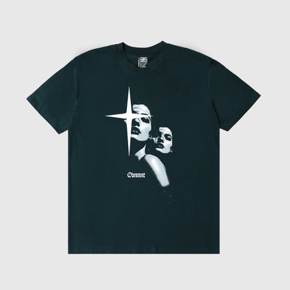 Two Face Tee - Dark Green