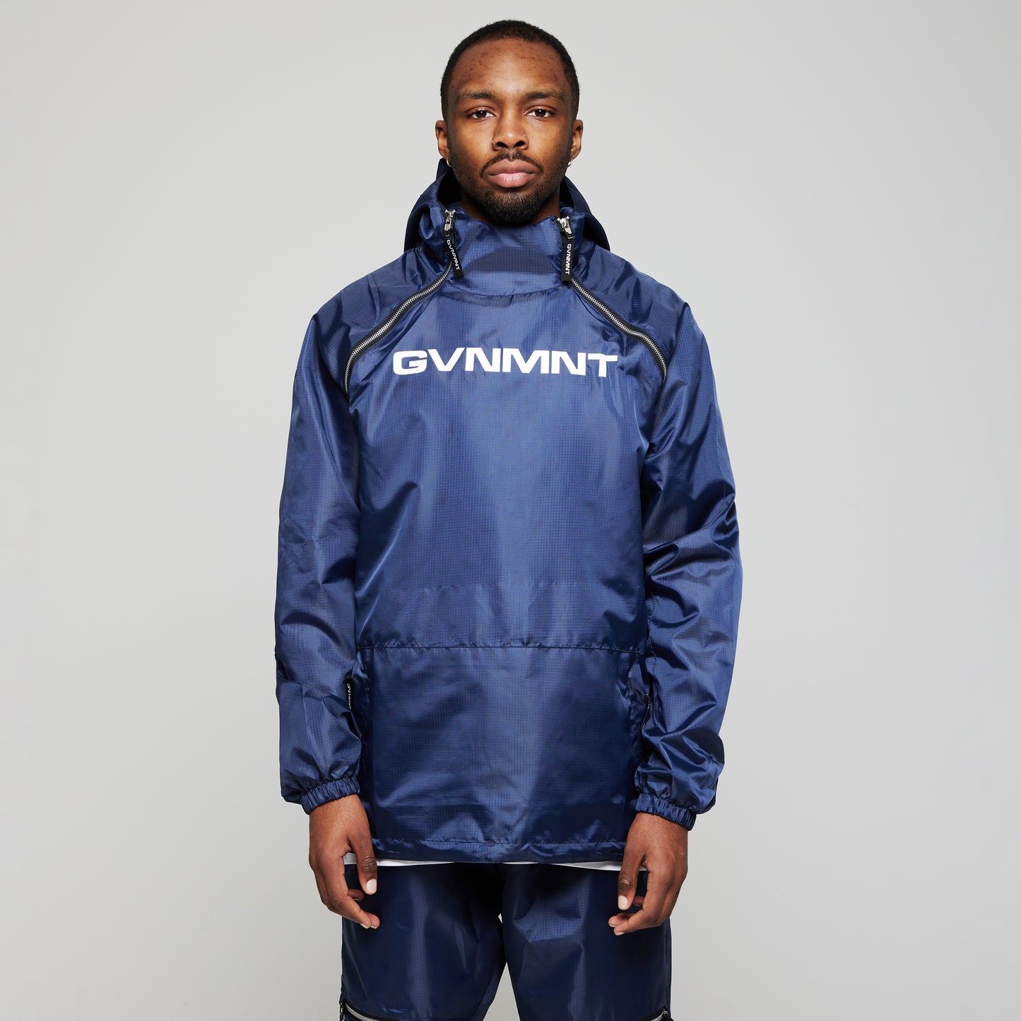 Collateral Hooded Jacket  - Navy
