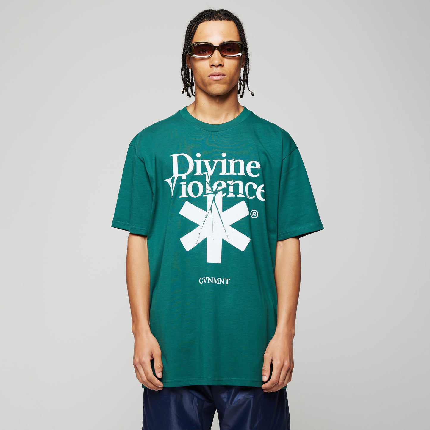 Divine Violence Tee - Jade