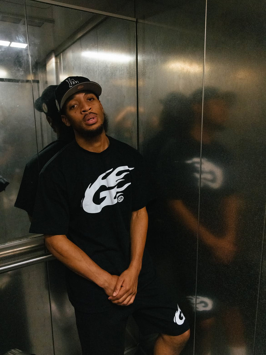 G Flames Tee - Black