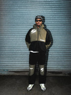 Sector Fleece Jacket - Olive / Black