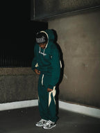 Seminal Track Bottom - Green / Cream