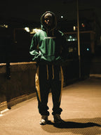 Seminal Track Bottom - Green / Cream