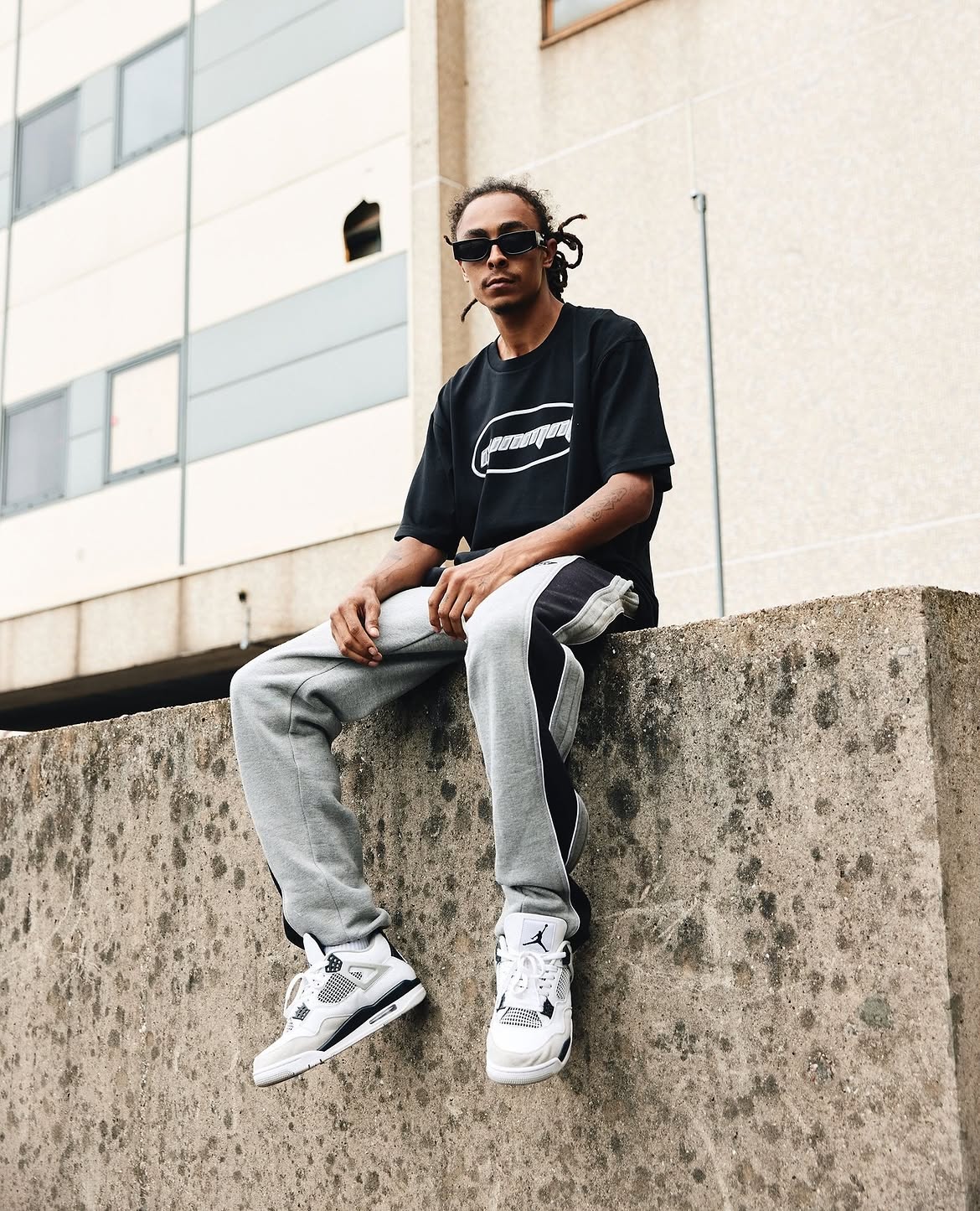 2TONE Panelled Trackpant