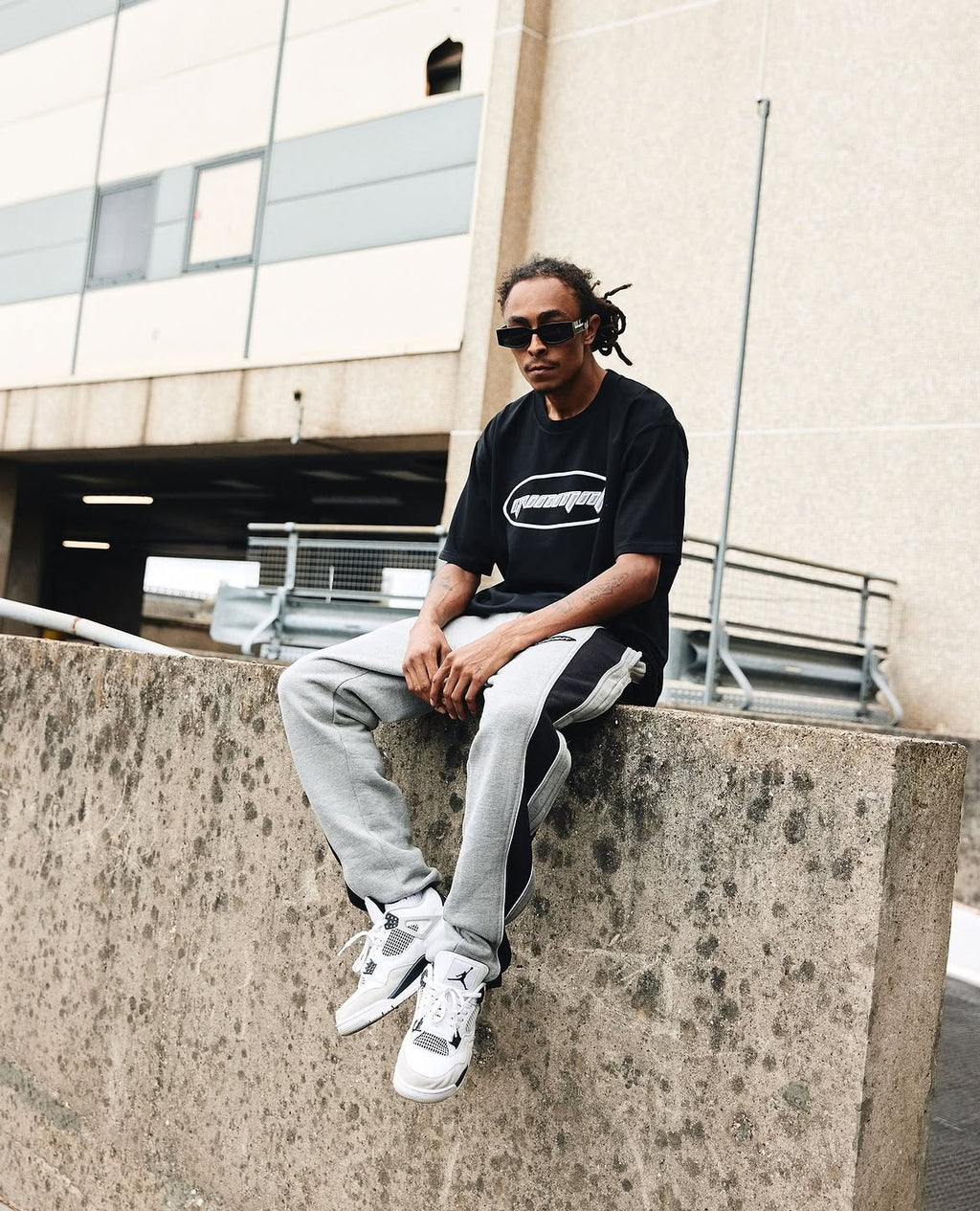 2TONE Panelled Trackpant