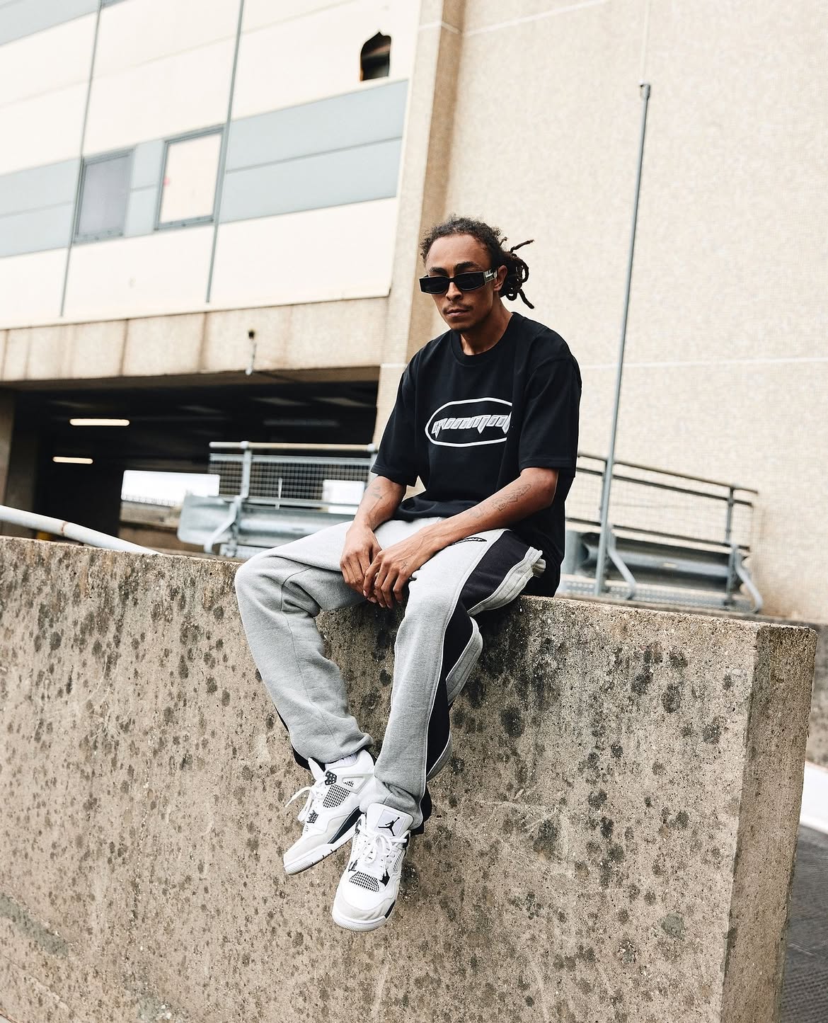 2TONE Panelled Trackpant
