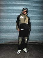 Sector Fleece Jacket - Olive / Black