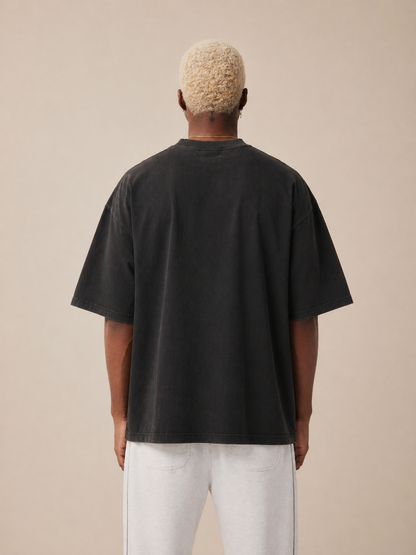 Spirit of GVNMNT Tee - Faded Black