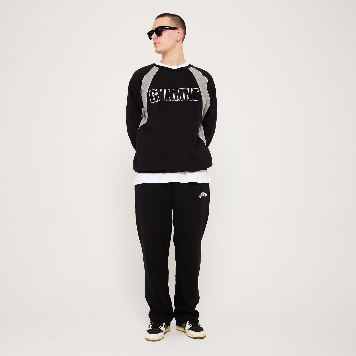 GVNMNT Varsity Straight leg Jog pant