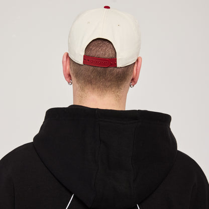 G Way Cap - Cream / Red