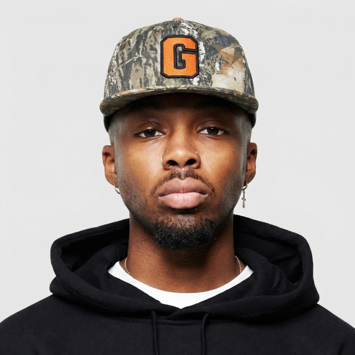 G Way Cap - Forest Camo / Orange
