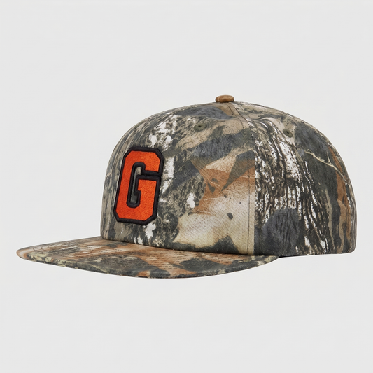 G Way Cap - Forest Camo / Orange