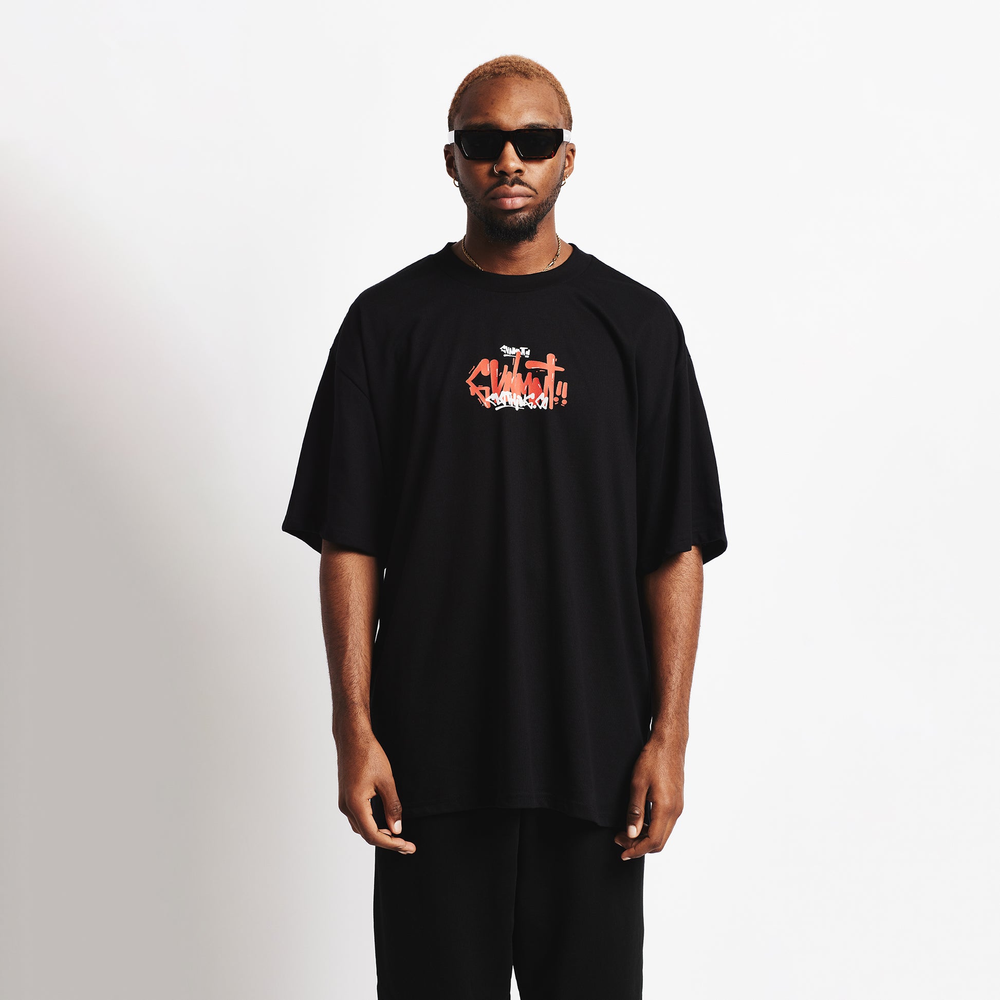 Freedom Tee - Black - GVNMNT Clothing Co', European streetwear.