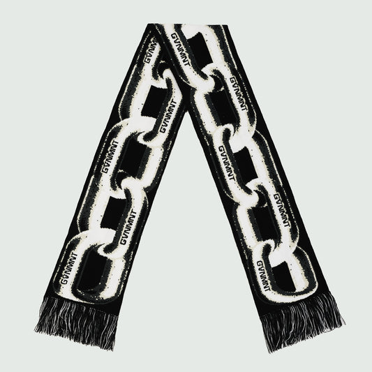 Chained Scarf - GVNMNT Clothing Co', European streetwear.